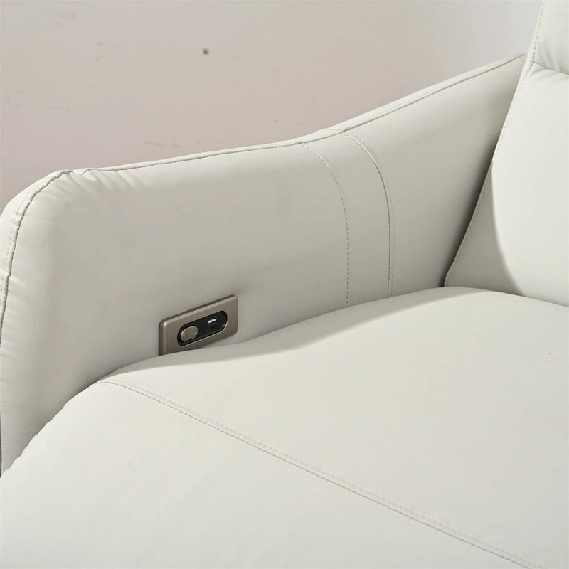 Fauteuil inclinable électrique avec port USB, fauteuil inclinable mural peu encombrant
