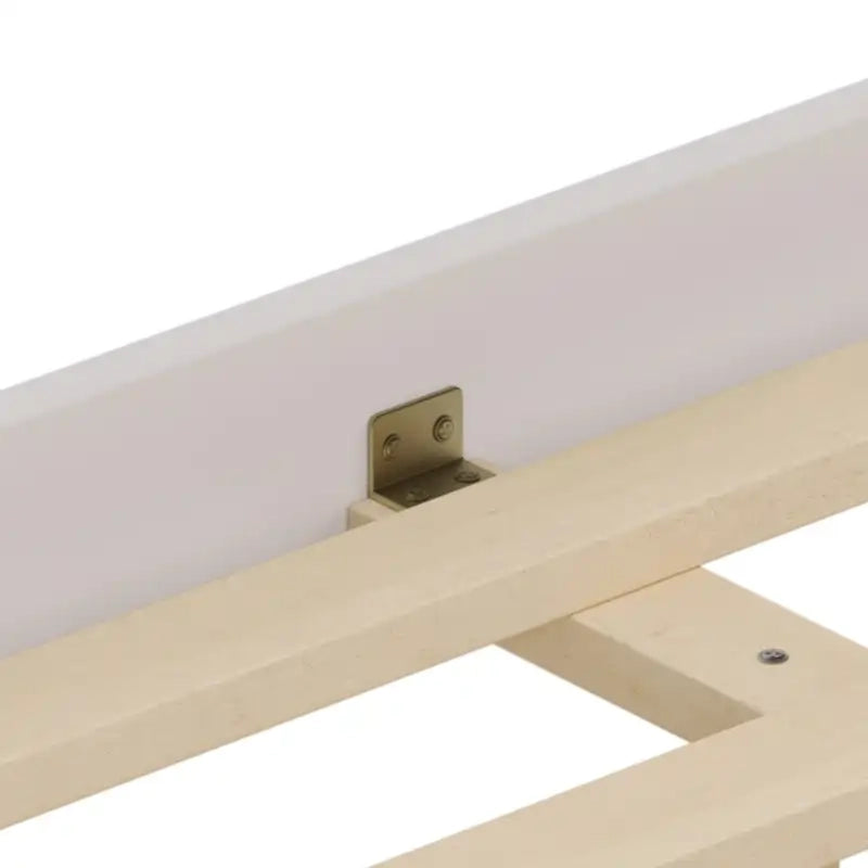 Lit plate-forme capitonné Queen avec éclairage LED réglable