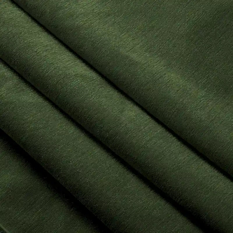 Canapé d'angle en chenille en forme de U de 305 cm avec 3 places, coussins à bord français et coussins moelleux