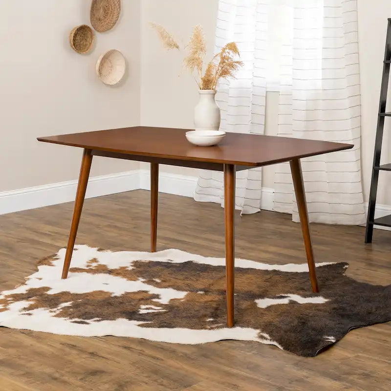 Table à manger mid-century de 152 cm