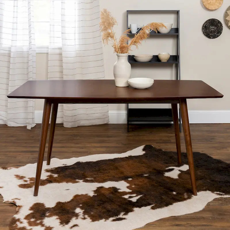 Table à manger mid-century de 152 cm