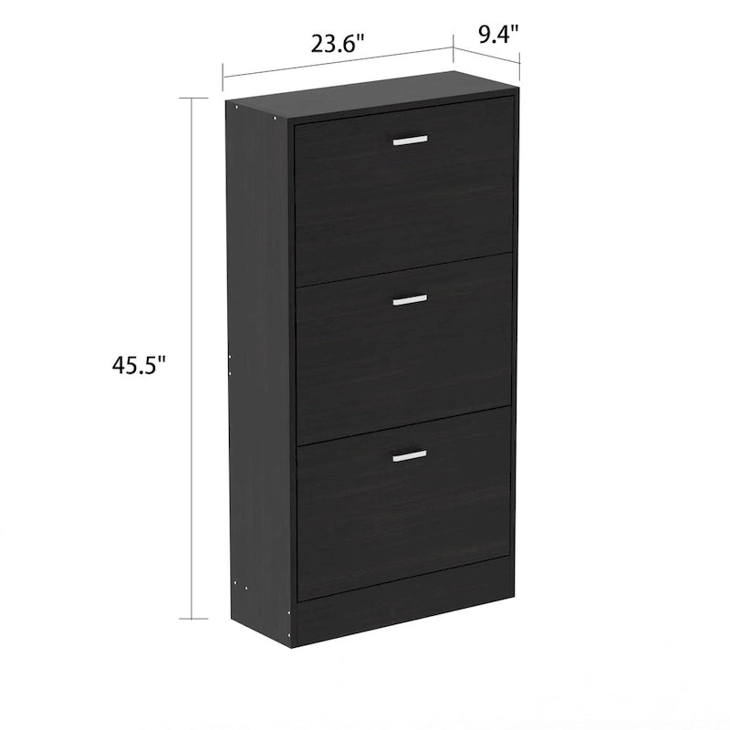 Meuble à chaussures 3 niveaux