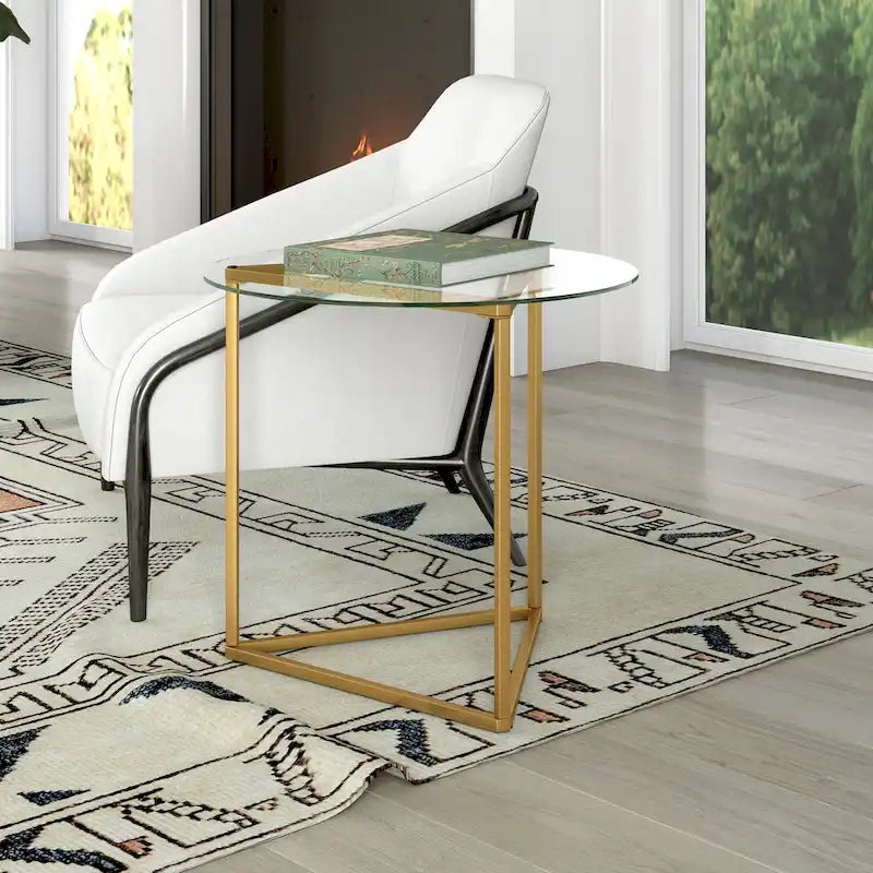 Table d'appoint ronde de 24 po de large - 24 po de large