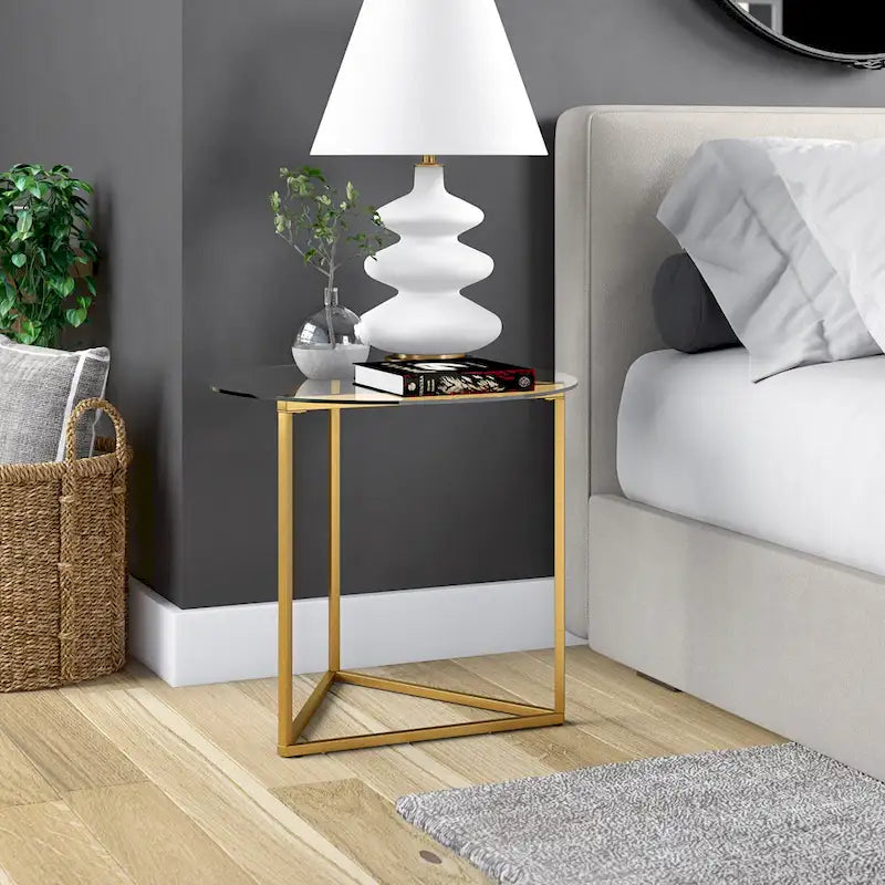 Table d'appoint ronde de 24 po de large - 24 po de large