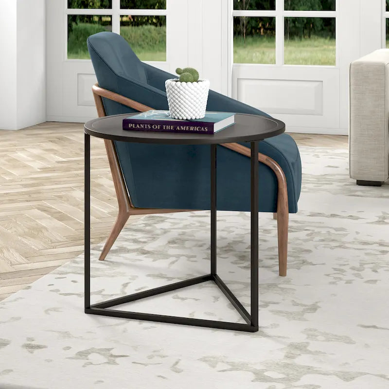 Table d'appoint ronde de 24 po de large - 24 po de large