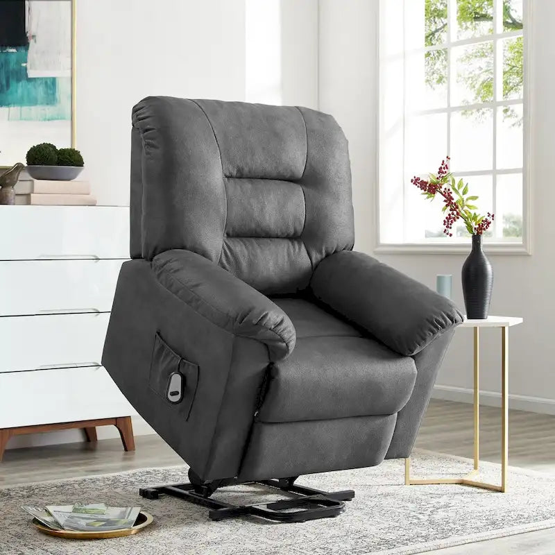 Fauteuil inclinable électrique avec fonction releveur, canapé, fauteuil releveur électrique télécommandé, fauteuils releveurs électriques confortables pour personnes âgées