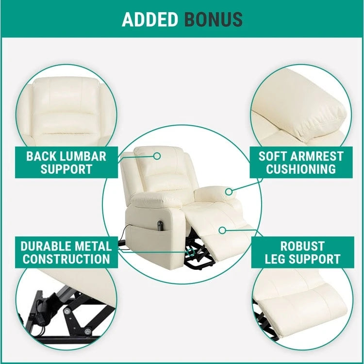 Fauteuil inclinable électrique avec fonction releveur, canapé, fauteuil releveur électrique télécommandé, fauteuils releveurs électriques confortables pour personnes âgées