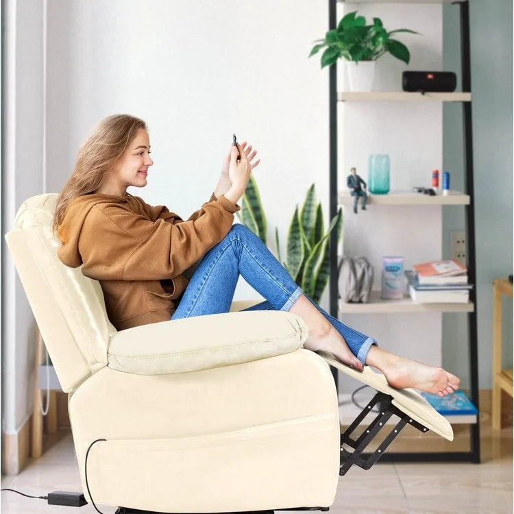 Fauteuil inclinable électrique avec fonction releveur, canapé, fauteuil releveur électrique télécommandé, fauteuils releveurs électriques confortables pour personnes âgées