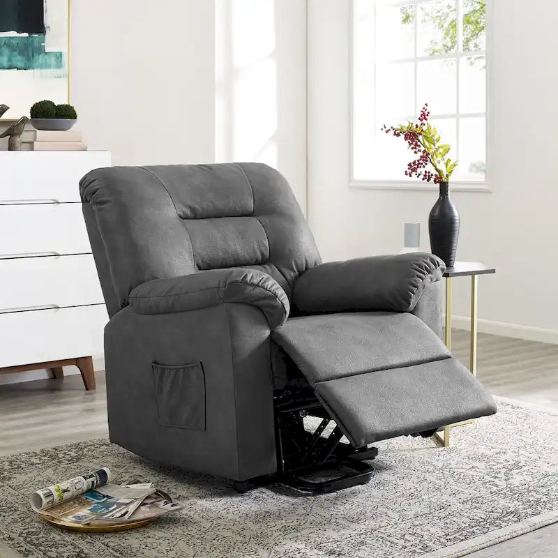 Fauteuil inclinable électrique avec fonction releveur, canapé, fauteuil releveur électrique télécommandé, fauteuils releveurs électriques confortables pour personnes âgées