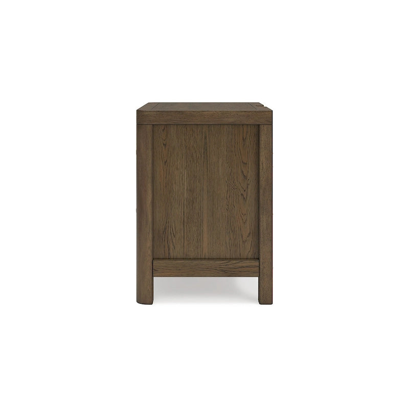 Table de chevet marron clair