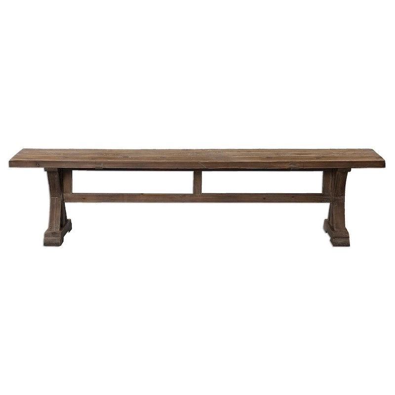 Banc gris pierre