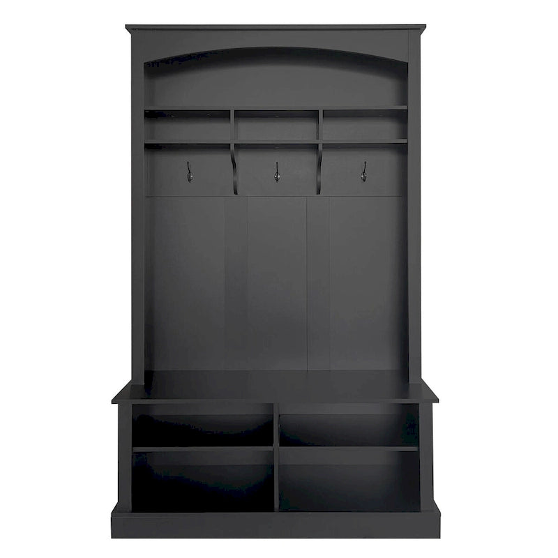 Meuble d'entrée avec banc et rangement à chaussures