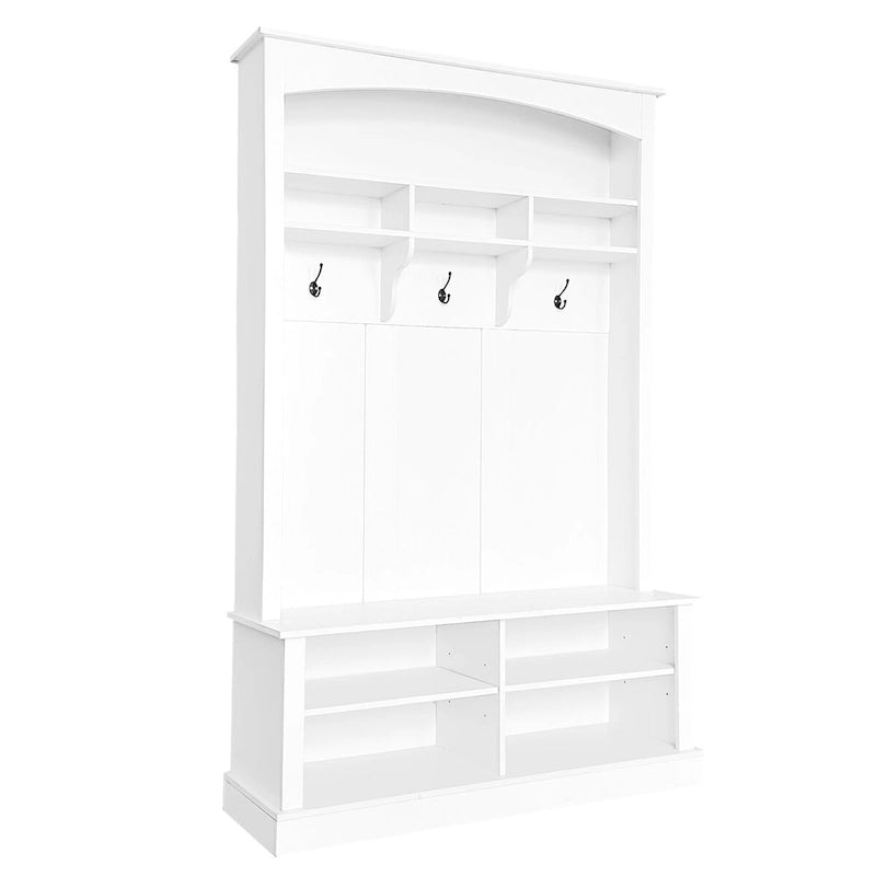 Meuble d'entrée avec banc et rangement à chaussures
