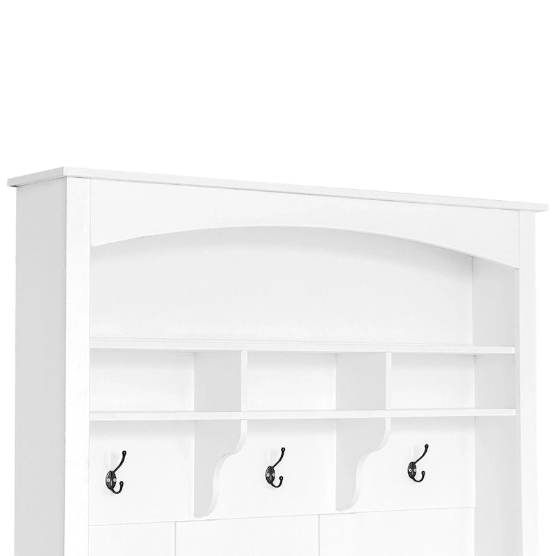 Meuble d'entrée avec banc et rangement à chaussures
