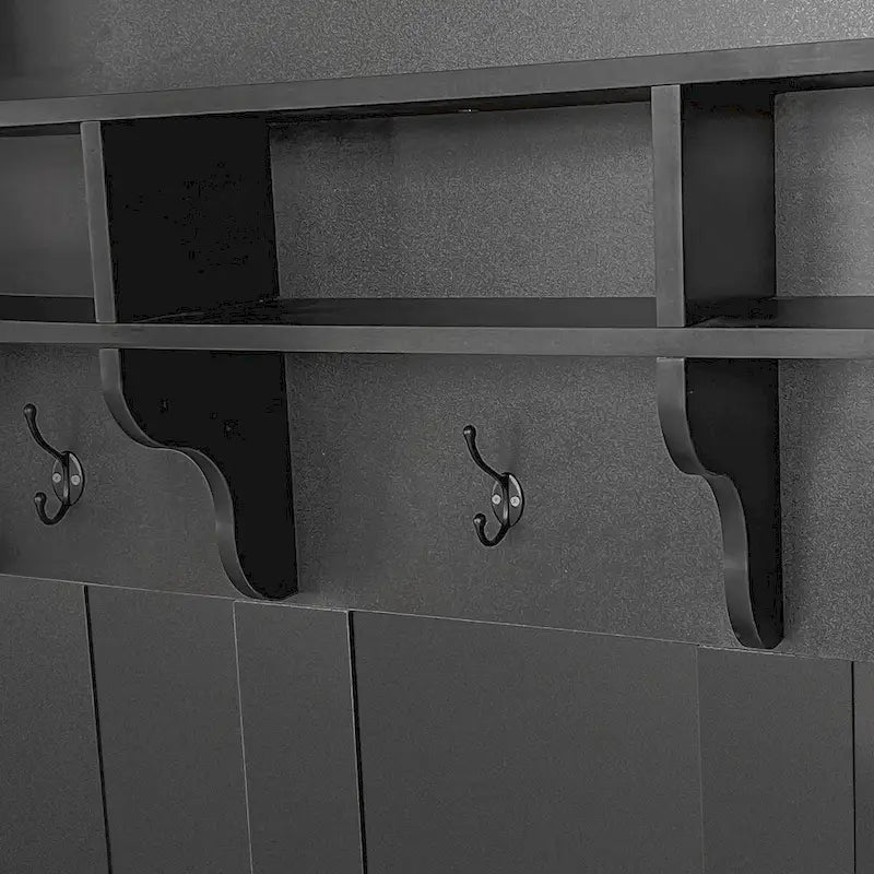 Meuble d'entrée avec banc et rangement à chaussures