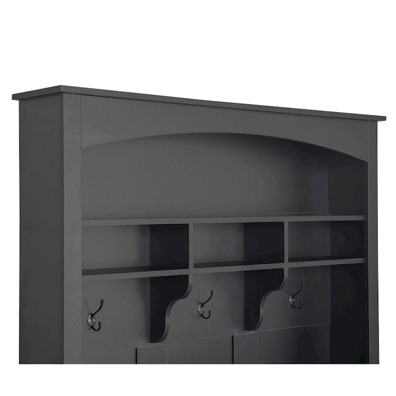 Meuble d'entrée avec banc et rangement à chaussures