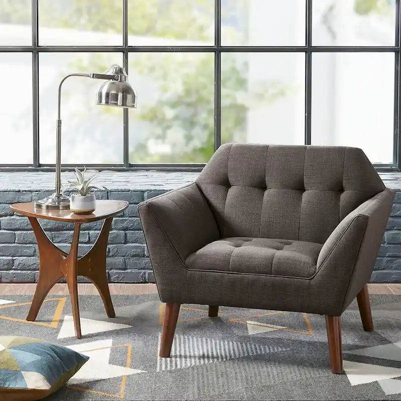 Chaise longueFauteuil d'appoint moderne, pour salon, chambre à coucher, studio, chaises de salon confortables pour la lecture