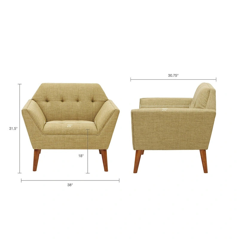 Chaise longueFauteuil d'appoint moderne, pour salon, chambre à coucher, studio, chaises de salon confortables pour la lecture