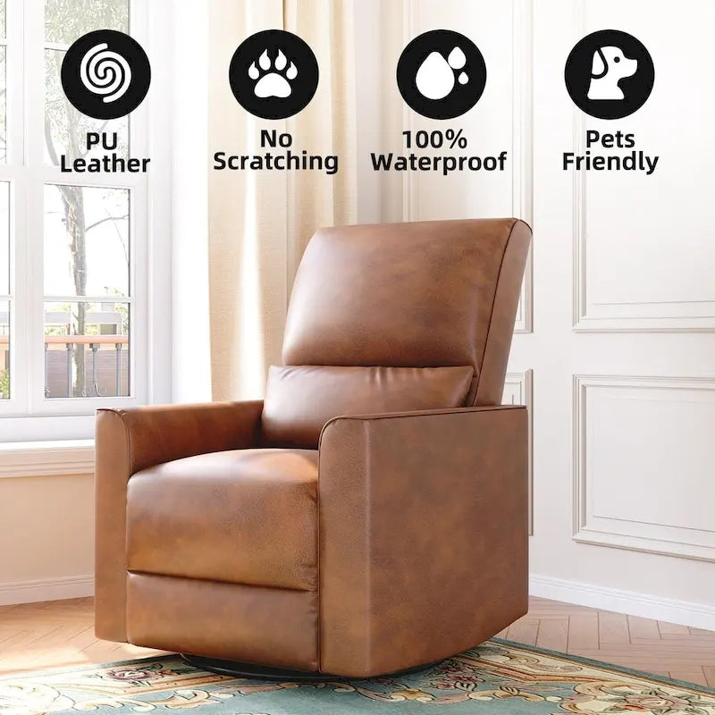 Fauteuil inclinable pivotant et coulissant